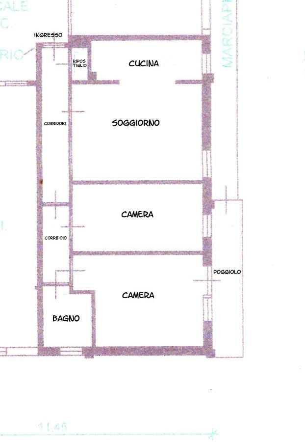 Appartamento La Casa Di Violetta Tonadico Zewnętrze zdjęcie